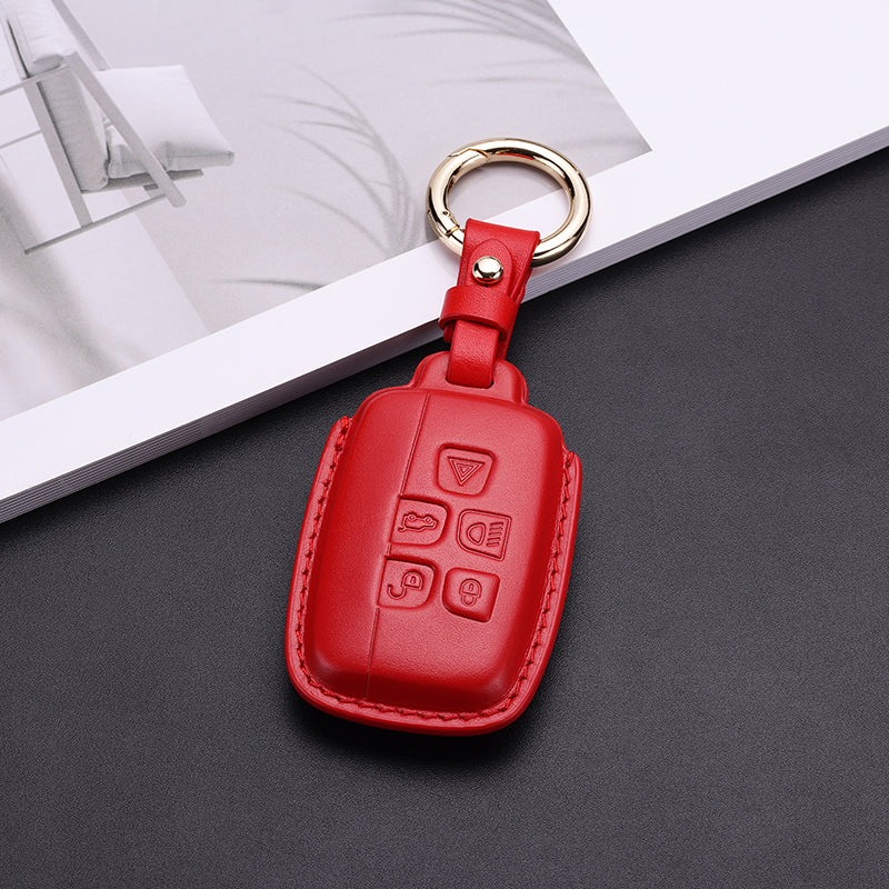 Pastel Leather Key Fob Cover for Land Rover Range Rover (Model A) - T-Carbon Official Store