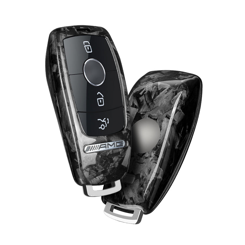 T-Carbon for Mercedes Benz AMG Carbon Fiber Key Fob Case (Model C) - T-Carbon Official Store