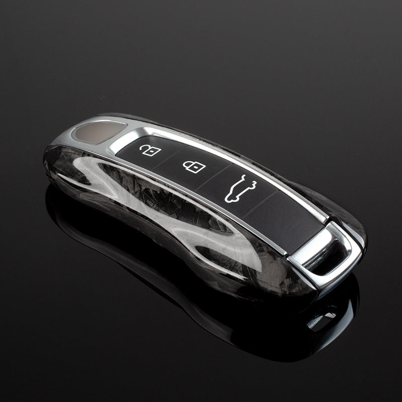 T-Carbon for Porsche Carbon Fiber Key Fob Case (Model C) - T-Carbon Official Store
