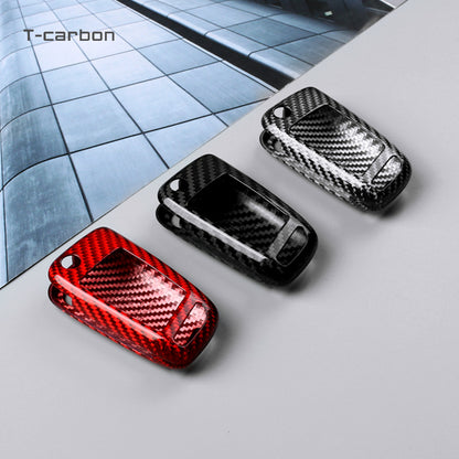 T-Carbon for Volkswagen Carbon Fiber Key Fob Case (Model G)