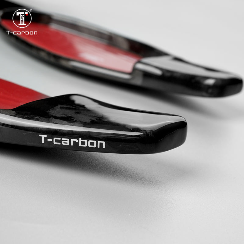 T-Carbon for Audi Carbon Fiber Paddle Shifters (Model E: 2018 onwards) - T-Carbon Official Store