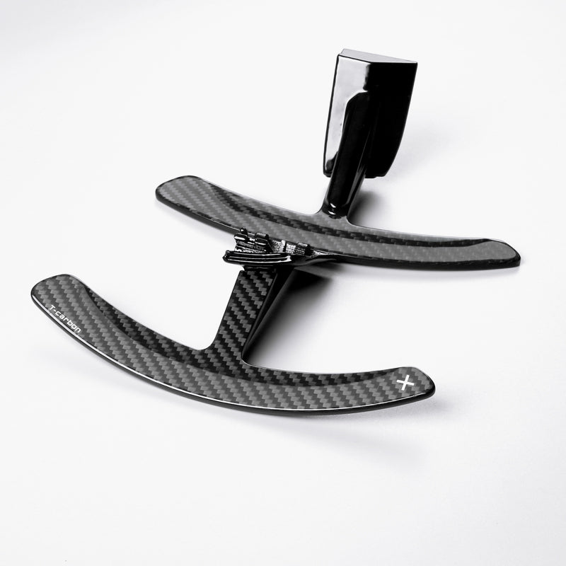 T-Carbon for Porsche Carbon Fiber Paddle Shifters Replacement (Model A: 2021 Onwards)