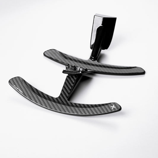 T-Carbon for Porsche Carbon Fiber Paddle Shifters Replacement (Model A: 2021 Onwards)