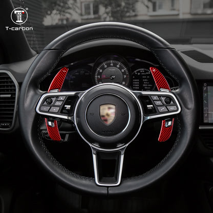 T-Carbon for Porsche Carbon Fiber Paddle Shifters (Model B: 2015-2017) - T-Carbon Official Store