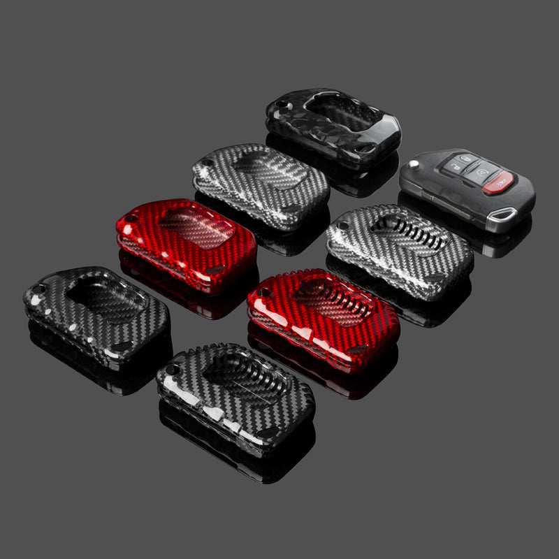 T-Carbon for Jeep Carbon Fiber Key Fob Case (Model C)