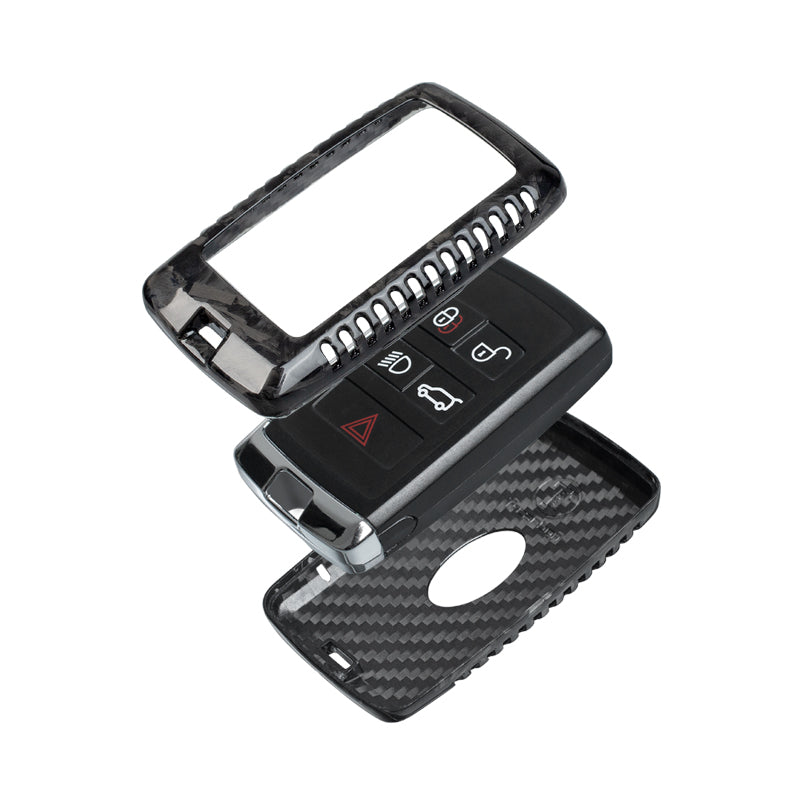 T-Carbon for Land Rover Range Rover Carbon Fiber Key Fob Case (Model B) - T-Carbon Official Store