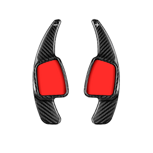 Ouvrir l&#39;image dans le diaporama, Audi Carbon Fiber Paddle Shifters (Model D: 2016 onwards)
