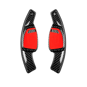 Ouvrir l&#39;image dans le diaporama, Audi Carbon Fiber Paddle Shifters (Model G: 2021)
