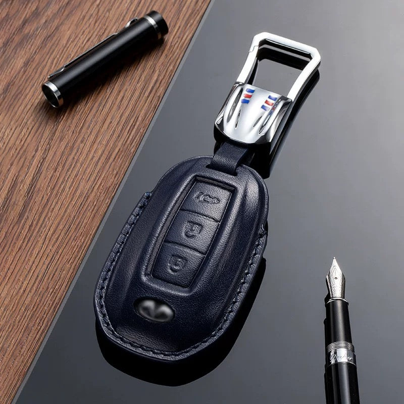 Leather Key Fob Cover for Infiniti (Model A) - T-Carbon Official Store