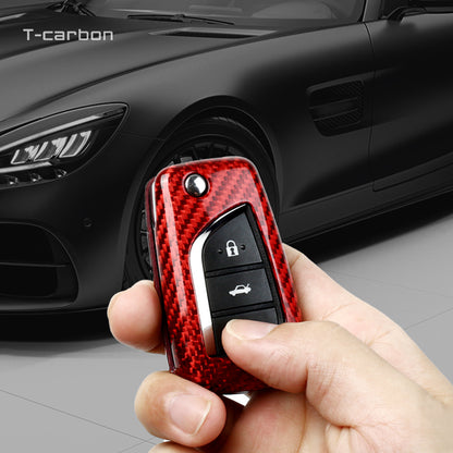 T-Carbon for Toyota Carbon Fiber Key Fob Case (Model G)