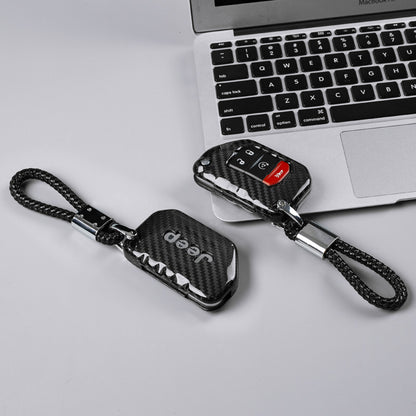 T-Carbon for Jeep Carbon Fiber Key Fob Case (Model C)
