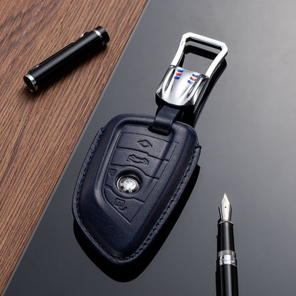 Leather Key Fob Cover for BMW (Model B) - T-Carbon Official Store