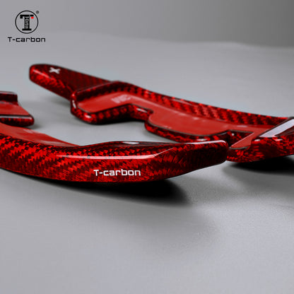 T-Carbon for Mercedes Benz AMG Carbon Fiber Paddle Shifters (Model C: 2021 onwards)