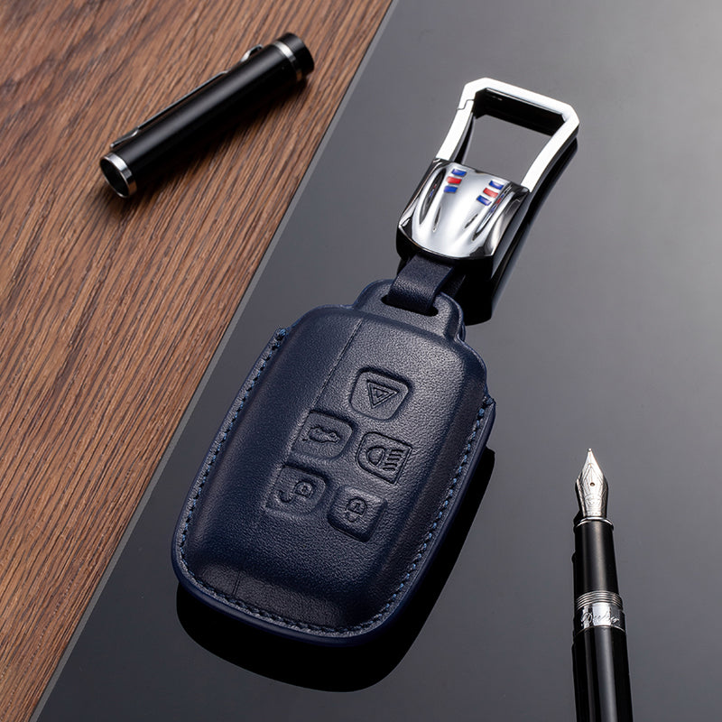 Leather Key Fob Cover for Land Rover Range Rover (Model A) - T-Carbon Official Store