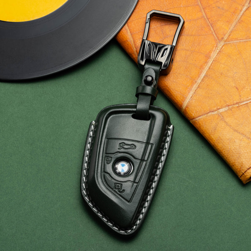 Exclusive Leather Key Fob Cover for BMW (Model B)