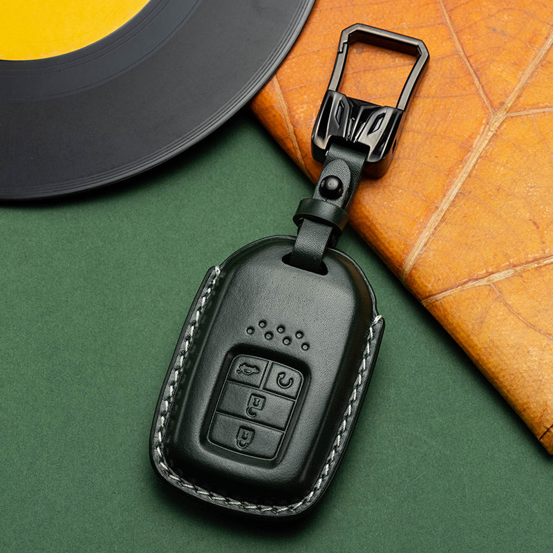 Exclusive Leather Key Fob Cover for Honda (Model C)