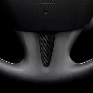 Open image in slideshow, Infiniti Carbon Fiber Steering Wheel Cover (Model A)
