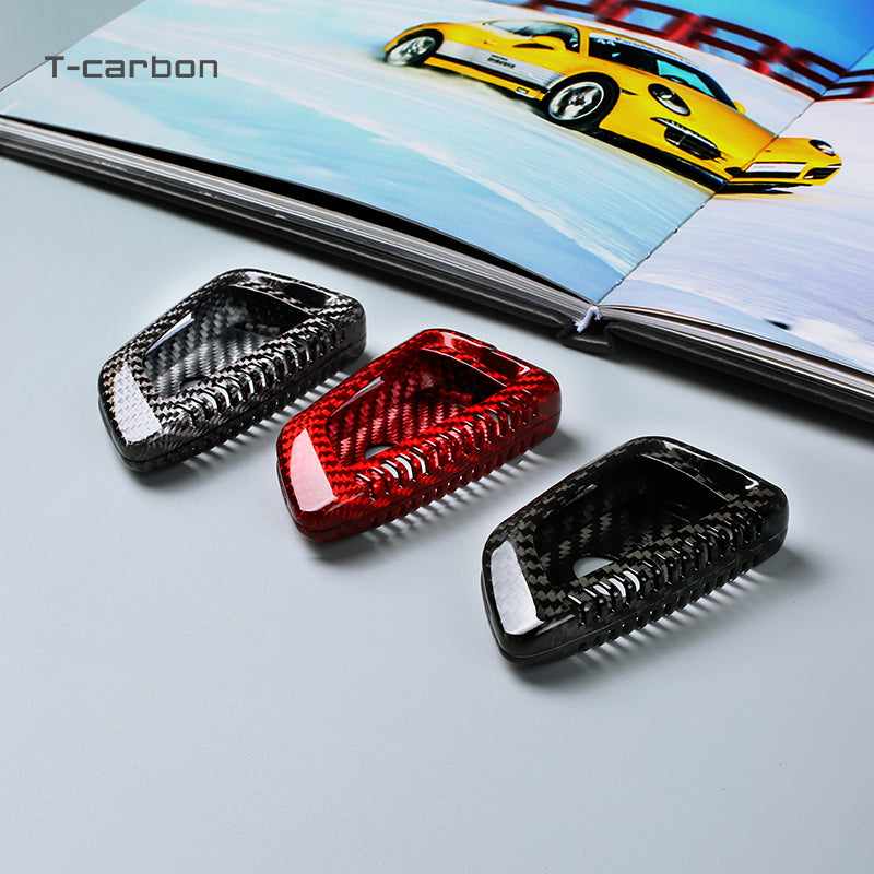 T-Carbon for Toyota Carbon Fiber Key Fob Case (Model E)