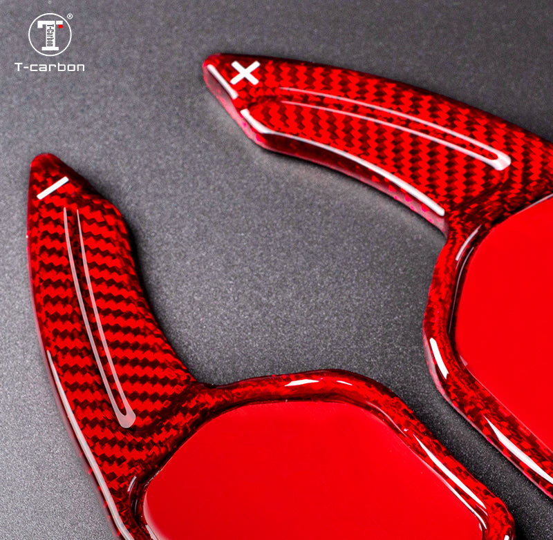 T-Carbon for Audi Carbon Fiber Paddle Shifters (Model B: 2013-2019) - T-Carbon Official Store
