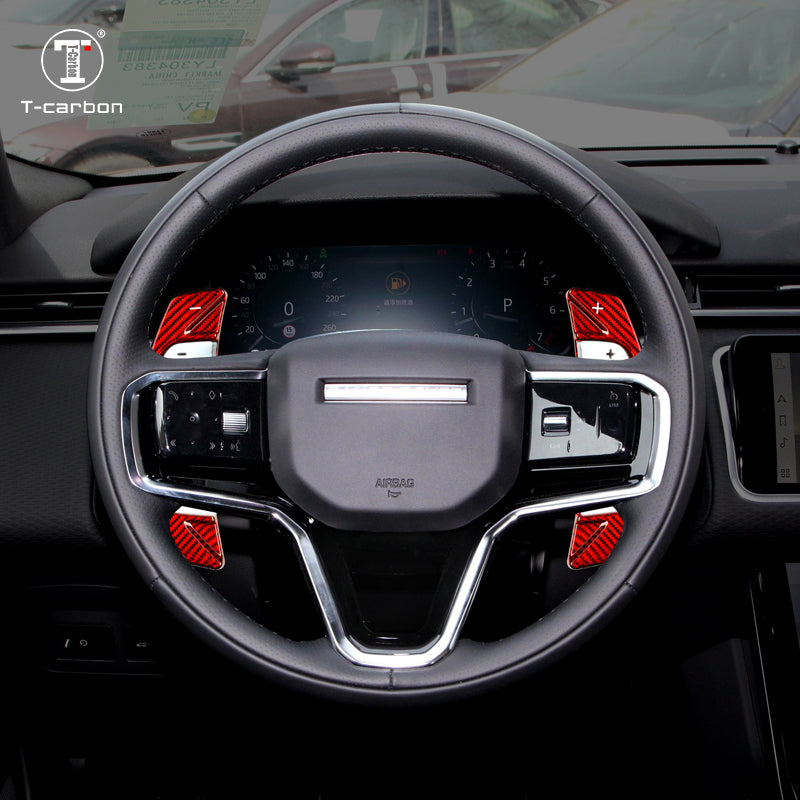 T-Carbon for Land Rover Range Rover Carbon Fiber Paddle Shifters (Model B: 2021-2022)