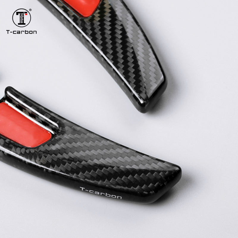 T-Carbon for Porsche Carbon Fiber Paddle Shifters (Model D: 2021 onwards)