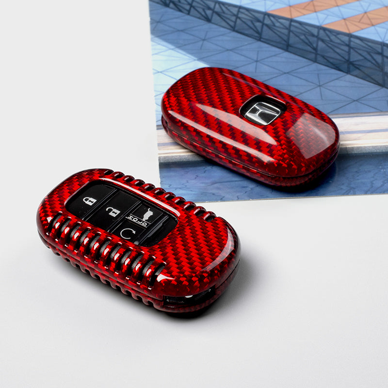T-Carbon for Honda Carbon Fiber Key Fob Case (Model E)