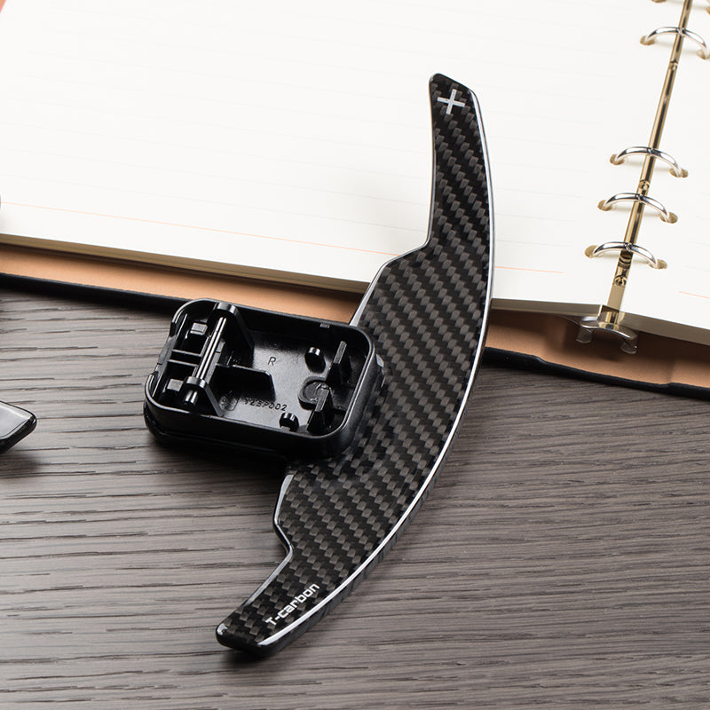 T-Carbon for BMW M-Series Carbon Fiber Paddle Shifters Replacement (Model A) - T-Carbon Official Store