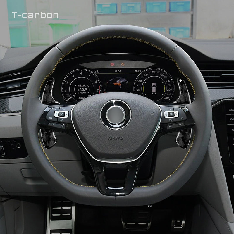 T-Carbon for Volkswagen Carbon Fiber Paddle Shifters (Model C: 2016-2021) - T-Carbon Official Store