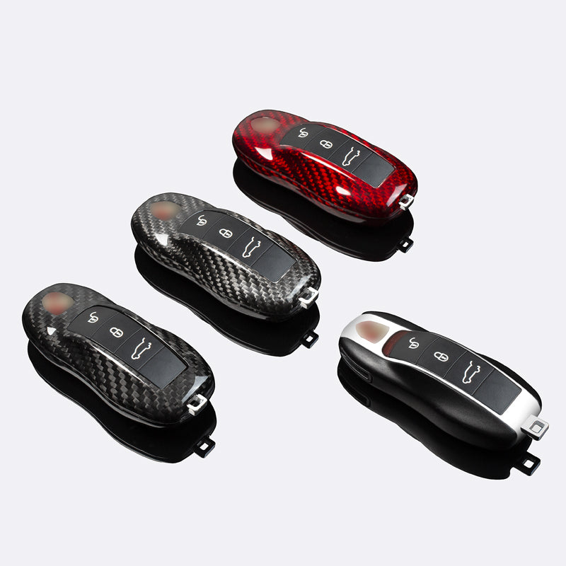 T-Carbon for Porsche Carbon Fiber Key Fob Case (Model A) - T-Carbon Official Store