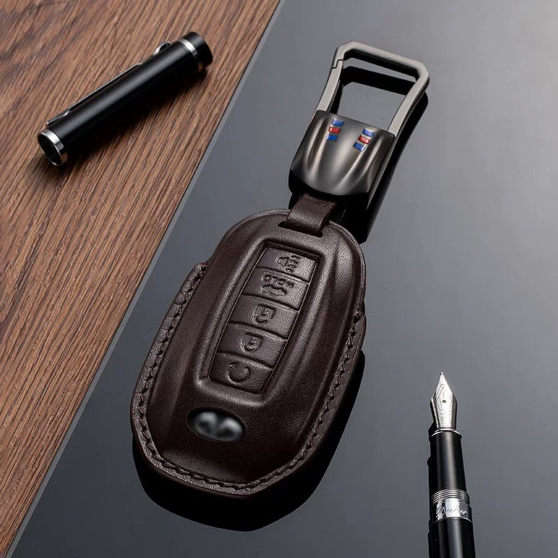 Leather Key Fob Cover for Infiniti (Model A) - T-Carbon Official Store