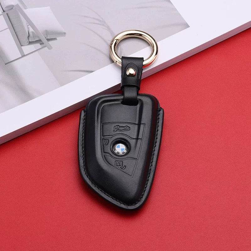 Pastel Leather Key Fob Cover for BMW (Model B) - T-Carbon Official Store