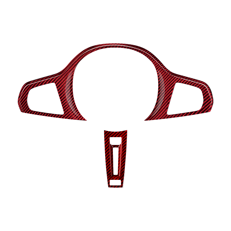 T-Carbon for BMW Carbon Fiber Steering Wheel Cover (Model E: 2022-2023)