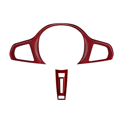 T-Carbon for BMW Carbon Fiber Steering Wheel Cover (Model E: 2022-2023)
