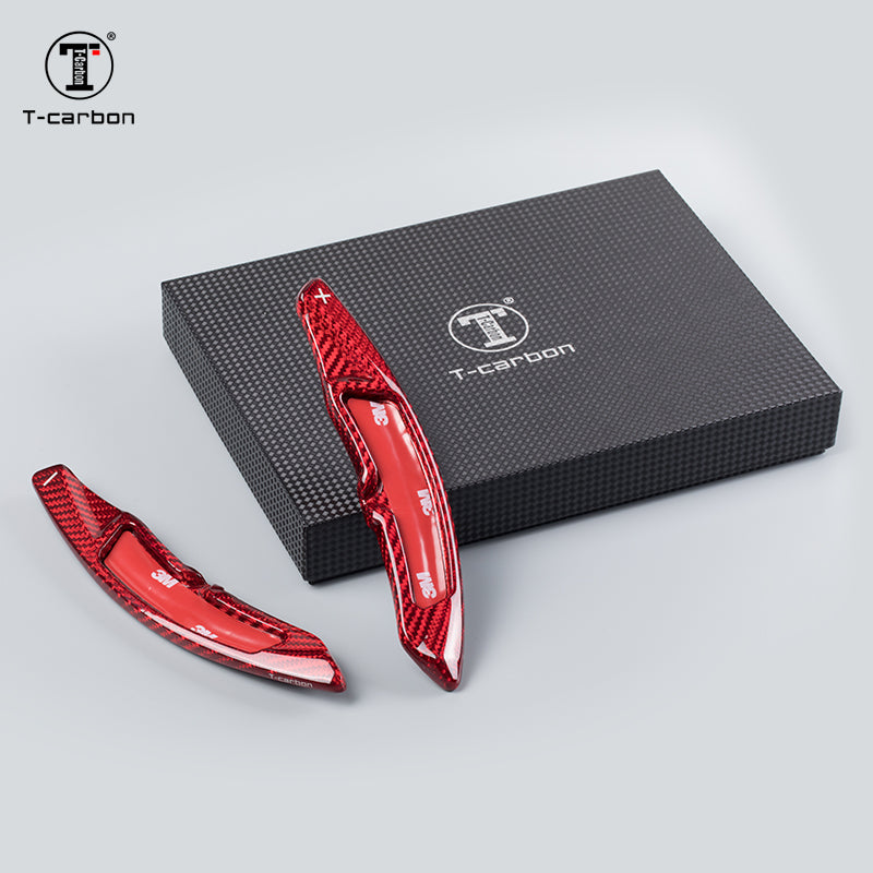 T-Carbon for Porsche Carbon Fiber Paddle Shifters (Model C: 2017 onwards) - T-Carbon Official Store