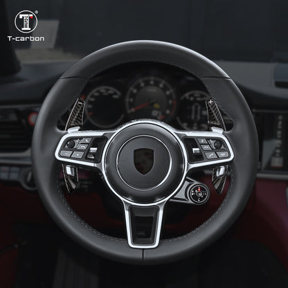 T-Carbon for Porsche Carbon Fiber Paddle Shifters (Model C: 2017 onwards) - T-Carbon Official Store