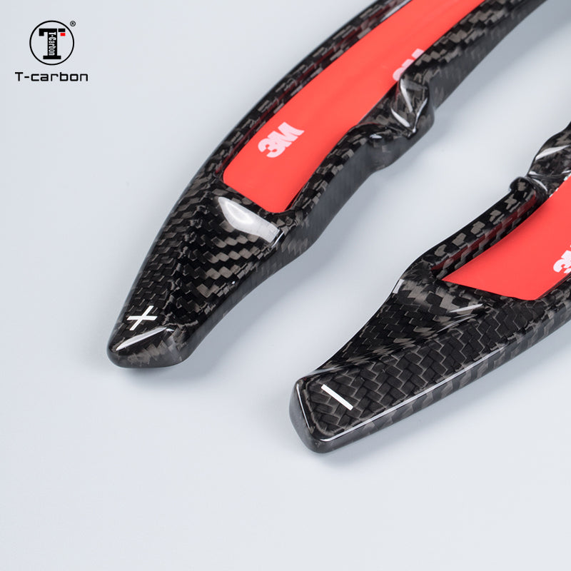 T-Carbon for Porsche Carbon Fiber Paddle Shifters (Model C: 2017 onwards) - T-Carbon Official Store