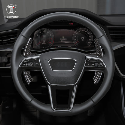 T-Carbon for Audi Carbon Fiber Paddle Shifters (Model F: 2019 onwards) - T-Carbon Official Store