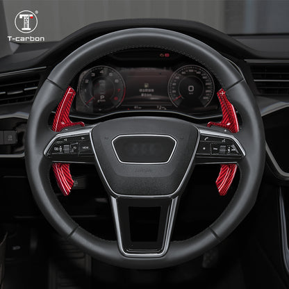 T-Carbon for Audi Carbon Fiber Paddle Shifters (Model F: 2019 onwards) - T-Carbon Official Store