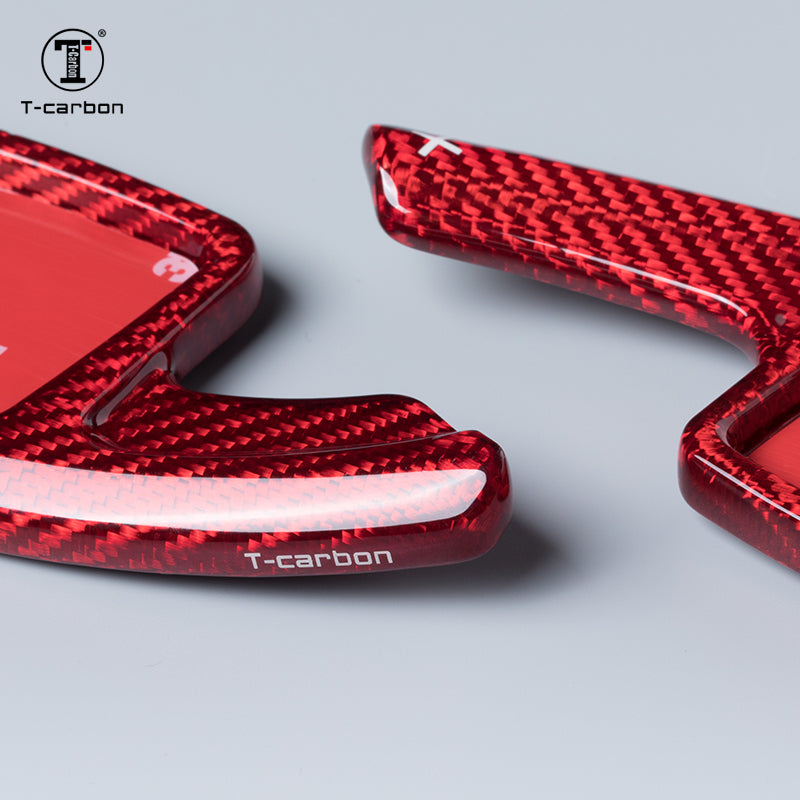 T-Carbon for Audi Carbon Fiber Paddle Shifters (Model F: 2019 onwards) - T-Carbon Official Store
