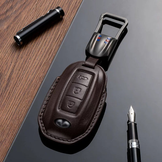 Leather Key Fob Cover for Infiniti (Model A) - T-Carbon Official Store