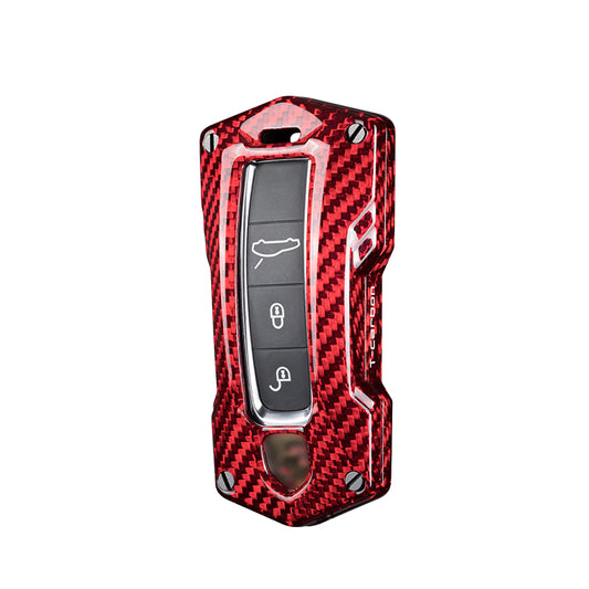 T-Carbon for Porsche Carbon Fiber Transformers Key Fob Case (Model C) - T-Carbon Official Store