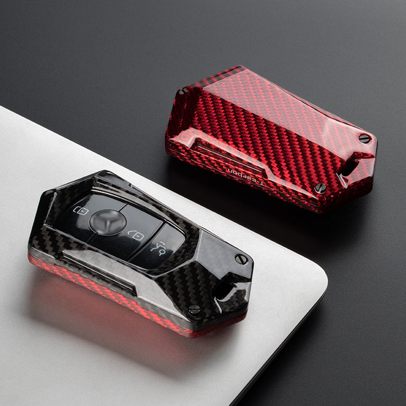 T-Carbon for Mercedes Benz Carbon Fiber Transformers Key Fob Case (Model B) - T-Carbon Official Store