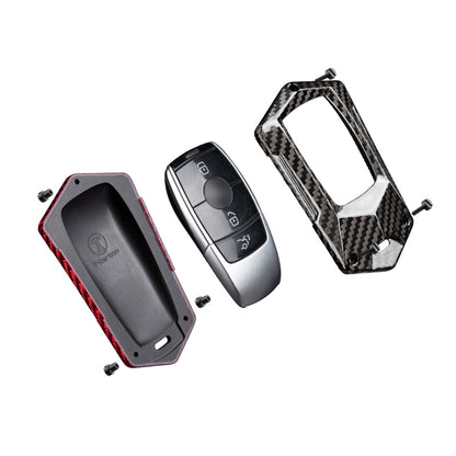 T-Carbon for Mercedes Benz Carbon Fiber Transformers Key Fob Case (Model B) - T-Carbon Official Store
