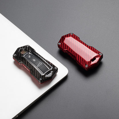 T-Carbon for Porsche Carbon Fiber Transformers Key Fob Case (Model C) - T-Carbon Official Store