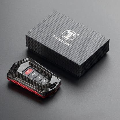 T-Carbon for Toyota Carbon Fiber Transformers Key Fob Case (Model D) - T-Carbon Official Store