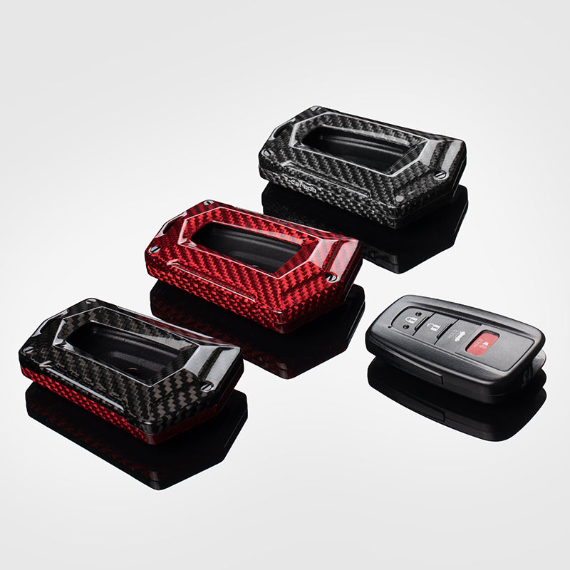 T-Carbon for Toyota Carbon Fiber Transformers Key Fob Case (Model D) - T-Carbon Official Store