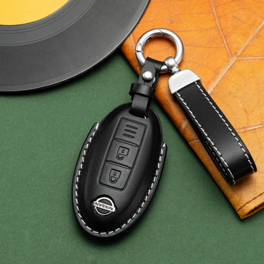 Ексклузивен кожен ключодържател за Nissan (модел A)
