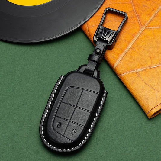 Ексклузивен кожен ключодържател за Jeep (модел B)