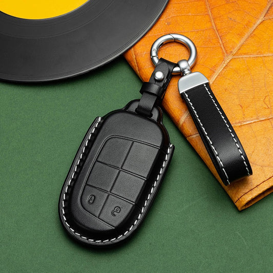 Ексклузивен кожен ключодържател за Jeep (модел B)
