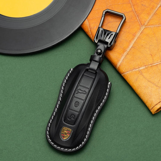 Ексклузивен кожен ключодържател Porsche (модел C)